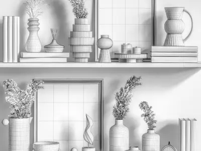 Decorative Set 18 3D model