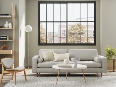 Living Room Interior Scene for Corona 3D model