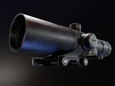 NPZ PO156 Scope Low-poly 3D model