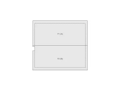 Residential Roof Sketch - 6-10 SQ - Xactimate 3D model