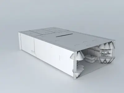 desplay center 3D model
