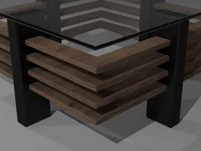 Modern Coffee Table Free 3D model get