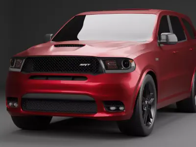 Dodge Durango 2019 Street and Racing Technology 3D model