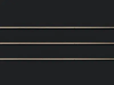 Ancient Macedonian Xyston Lance Low-poly 3D model