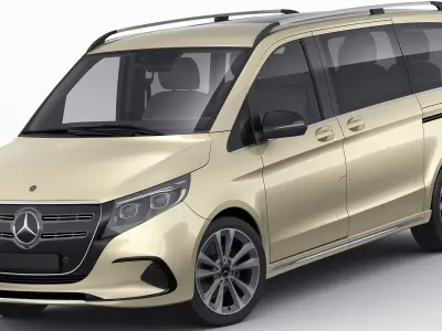 Mercedes-Benz EQV 2024 3D model buy