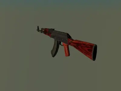 AK-47 ak - rifle for gta Low-poly 3D model
