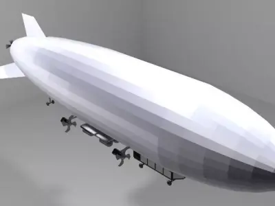 Zeppelin - Classic 3D model