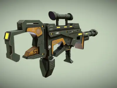 Super Ultimate Weapons Pack 37 Weapons Low-poly 3D model