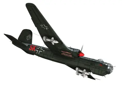 Heinkel He-177 - Greif - 6NSK 3D model