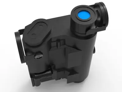 Atpial-C Laser Gun Low-poly 3D model