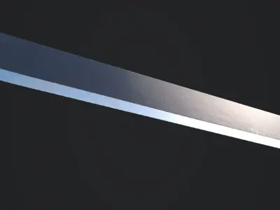 Survival Machete Low-poly 3D model