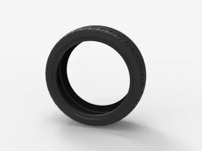 Kormoran UHP tire 3D model