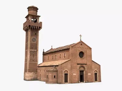Basilica Santa Felice Fortunato 3D model