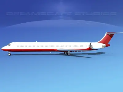 McDonnell Douglas MD-90 Corporate 3 3D model