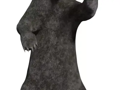 Bear Statue 3D model