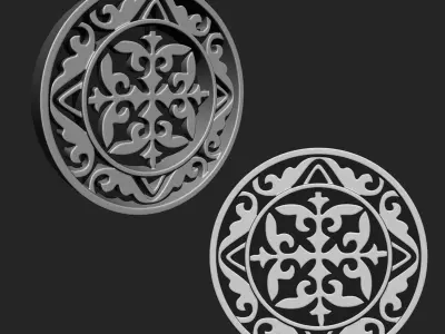 Round Window IMM Brush Pack 10 in One 3D model