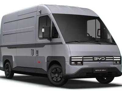 BYD E Vali SWB 2025 3D model