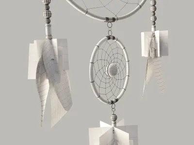 dreamcatcher corona dream catcher 3D model