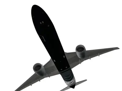 Boeing 777-300ER Air New Zealand 3D model