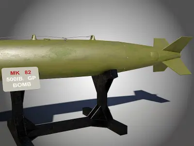 Demolition Bomb MK 82 3D model