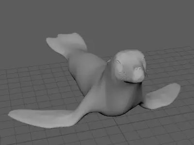Sea Lion 3D Print 3D model