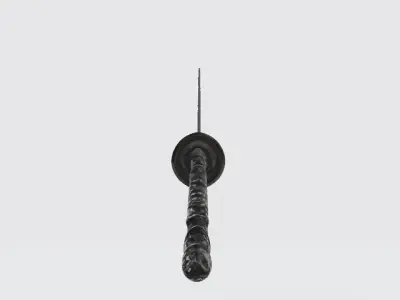 Ebony sword 3D model