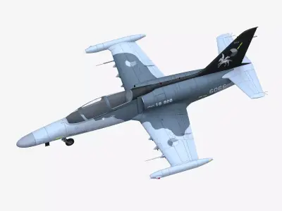Aero L-159A ALCA Free low-poly 3D model
