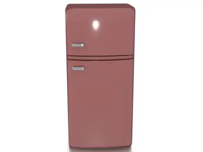 Fridge refrigerator Free low-poly 3D model buy