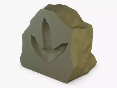 Petrified Imprint 3D model