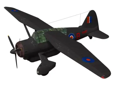 Westland Lysander MkIII 3D model