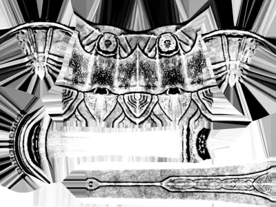 Sword Artorias Low-poly 3D model