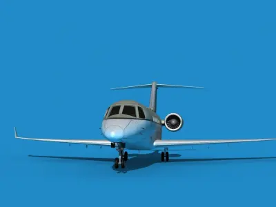 Cessna Citation C700 Longitude V08 3D model