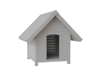 Dog House  Free 3D model