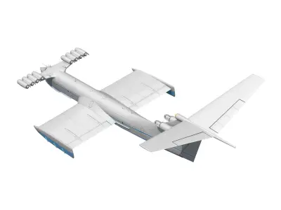 KM Ekranoplan 3D model