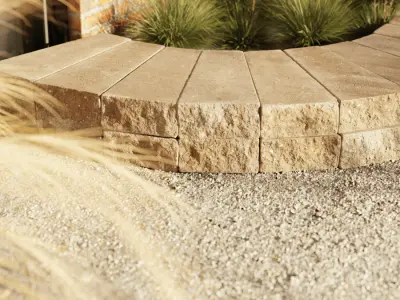  Retaining Wall Palomino Wedge Block Models 