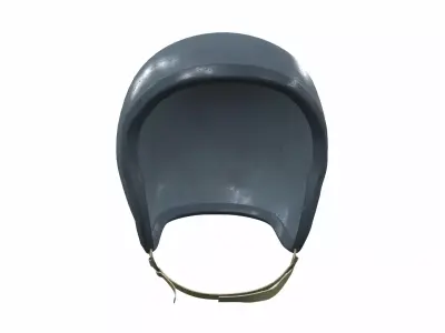 Pilot helmet f1 Free 3D model