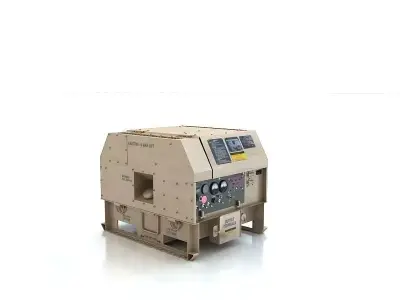 Military generator MEP-831A 3D model