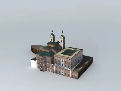 Sanctuary of the Fuensanta Murcia Free 3D model