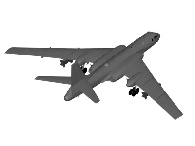 Xian H-6 3D model