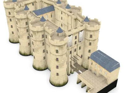 La Bastille 3D model