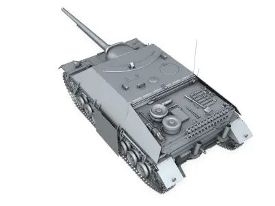 Jagdpanzer IV L70V 3D model