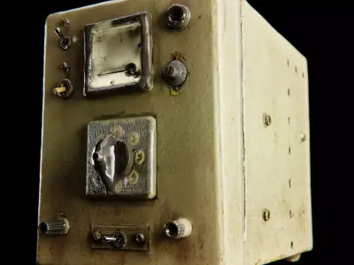 Old electric rectifier - Photoscan Free 3D model