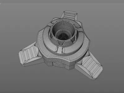 Farscape Fire Mine 3D print model