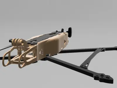 MARK 4 V2 10 INCH PAVO20 SET MOUNT EXTENSION AIRUNIT FAST SWAP 3D print model