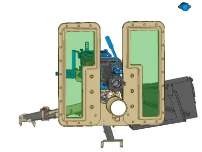 hk grenade launcher 3D model