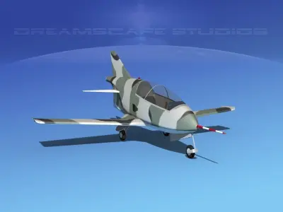 Bede BD-5J Microjet V09 3D model