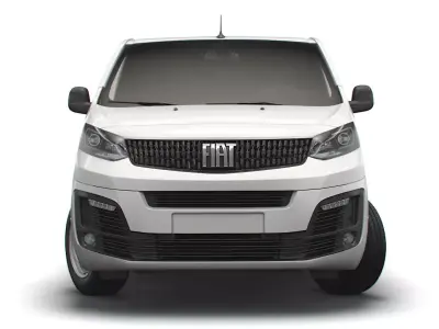 Fiat Scudo L2 2022 3D model