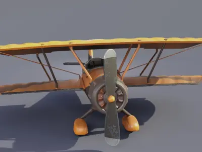 Mighty Hawk Aircraft  3D model