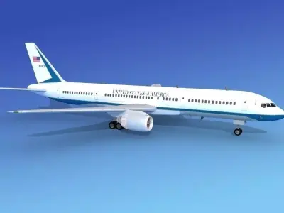 Boeing 757-200 United States Gov 3D model