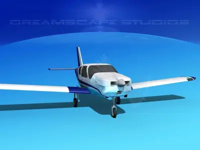Socata TB-20 Trinidad V07 3D model